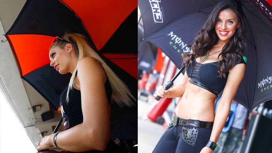 As garotas mais bonitas da etapa da Catalunha da MotoGP | <a href="https://beta-develop.quatrorodas.abril.com.br/moto/noticias/motogp-marquez-vence-corrida-emocionante-barcelona-786084.shtml" rel="migration">Leia mais</a>