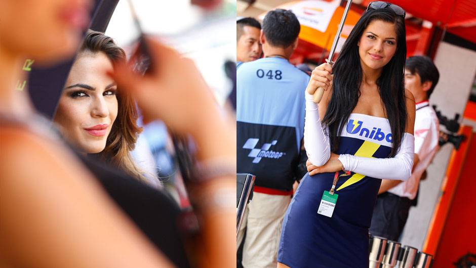 As garotas mais bonitas da etapa da Catalunha da MotoGP | <a href="https://beta-develop.quatrorodas.abril.com.br/moto/noticias/motogp-marquez-vence-corrida-emocionante-barcelona-786084.shtml" rel="migration">Leia mais</a>