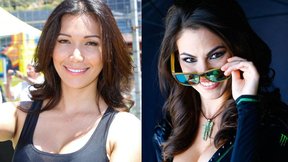 Garotas que embelezaram a etapa espanhola da MotoGP | <a href="https://beta-develop.quatrorodas.abril.com.br/moto/noticias/quatro-vezes-marquez-781513.shtml" rel="migration">Leia mais</a>
