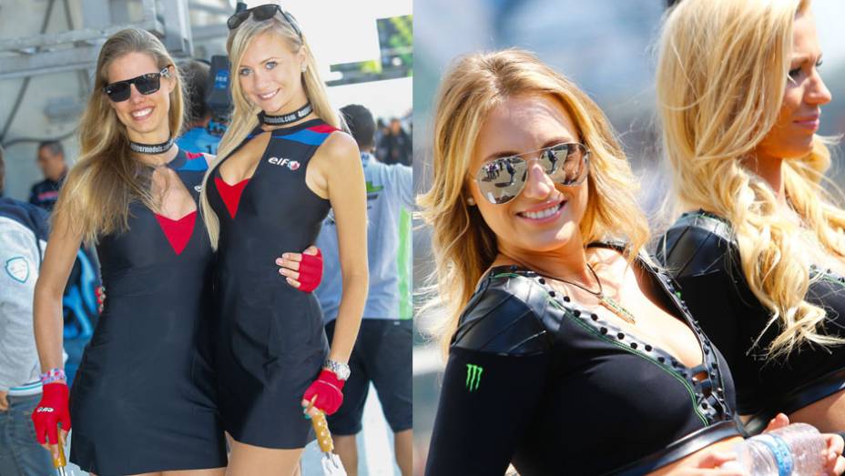 As mais exuberantes garotas da etapa de Le Mans, na França, da MotoGP | <a href="https://beta-develop.quatrorodas.abril.com.br/moto/galerias/competicoes/motogp-franca-domingo-783151.shtml" rel="migration">Leia mais</a>