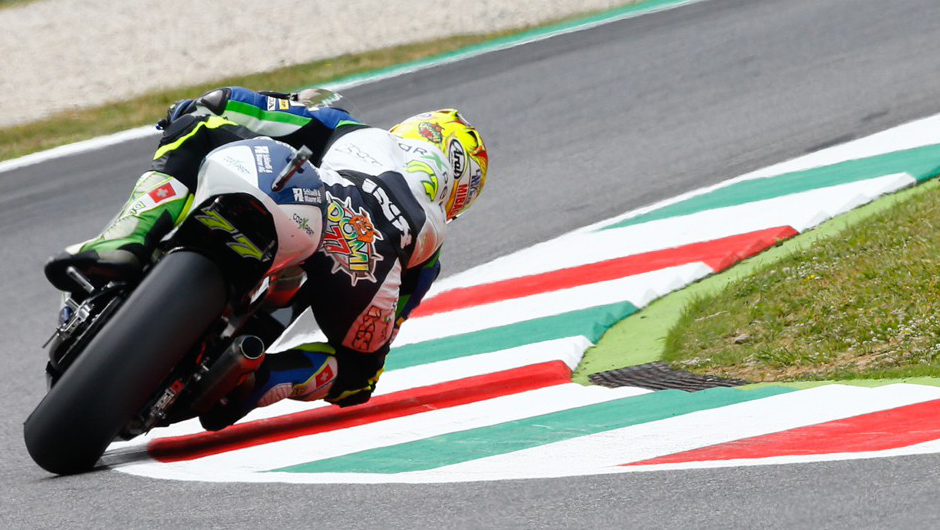 Valentino acelera, mas n&atilde;o &eacute; o suficiente | <a href="https://beta-develop.quatrorodas.abril.com.br/moto/noticias/marc-marquez-mantem-regularidade-pole-mugello-784738.shtml" rel="migration">Leia mais</a>