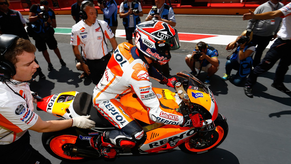 Marc M&aacute;rquez faz sexta pole consecutiva | <a href="https://beta-develop.quatrorodas.abril.com.br/moto/noticias/marc-marquez-mantem-regularidade-pole-mugello-784738.shtml" rel="migration">Leia mais</a>