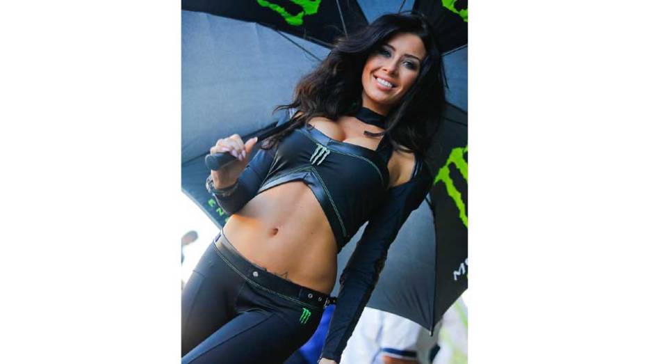 Veja as belas Garotas da MotoGP - Valencia | <a href="https://beta-develop.quatrorodas.abril.com.br/moto/noticias/lorenzo-vence-nao-impede-titulo-marquez-759873.shtml" rel="migration">Leia mais</a>