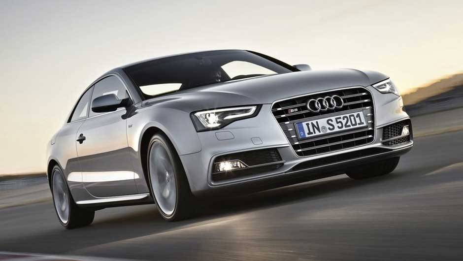 Audi S5: o cup&ecirc; &eacute; um dos modelos da nova linha A5, que faz sua estreia no pa&iacute;s