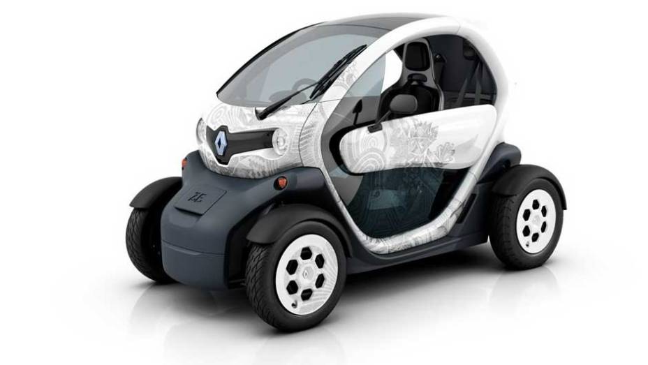 Renault Twizy: o exótico microcarro tem motor elétrico de 13 kW e pode ser vendido no país | <a href="https://beta-develop.quatrorodas.abril.com.br/salao-do-automovel/2012/carros/twizy-703944.shtml" target="_blank" rel="migration">Leia mais</a>