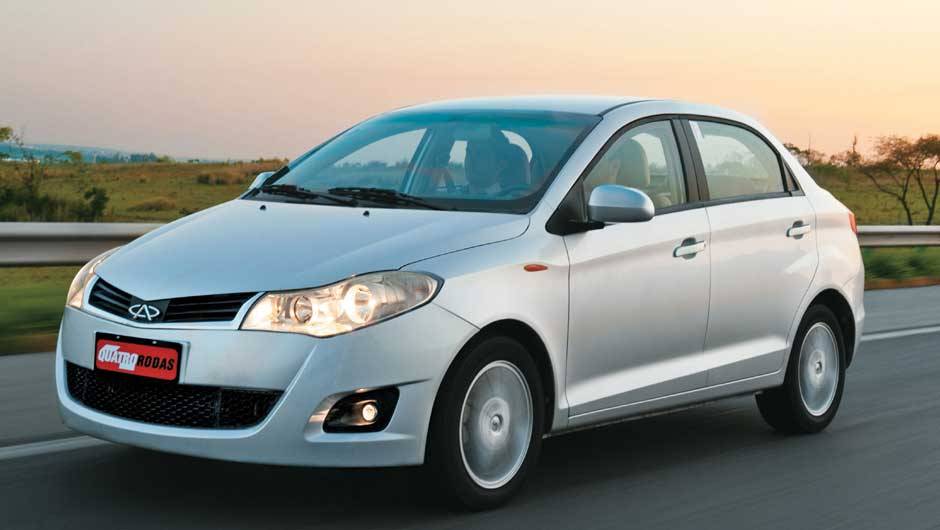 Chery Celer: equipado com o motor 1.5 flex, ser&aacute; o grande destaque do estande da marca