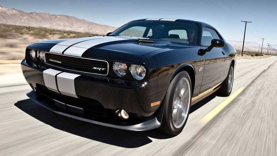 Dodge Challenger: o muscle-car vir&aacute; para o evento na vers&atilde;o SRT8, com o famoso motor Hemi 6.4 V8