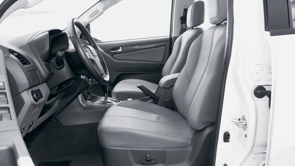 Banco el&eacute;trico e revestimento de couro, s&oacute; na topo de linha. | <a href="https://beta-develop.quatrorodas.abril.com.br/carros/testes/chevrolet-s10-681120.shtml" rel="migration">Leia mais</a>
