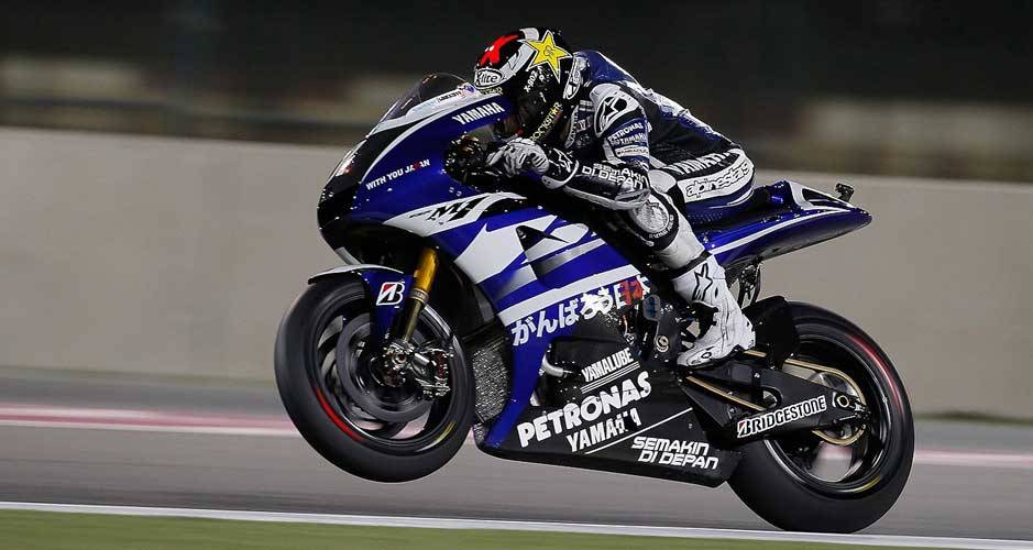 Jorge Lorenzo, da Yamaha Factory Racing Jorge Lorenzo, da Yamaha Factory Racing