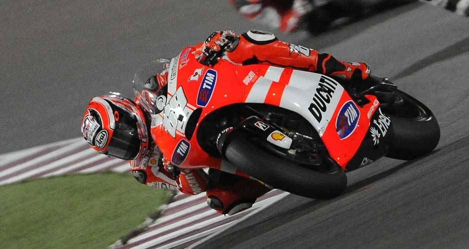 Nicky Hayden, companheiro de Rossi na Ducati, foi o nono Nicky Hayden, companheiro de Rossi na Ducati, foi o nono