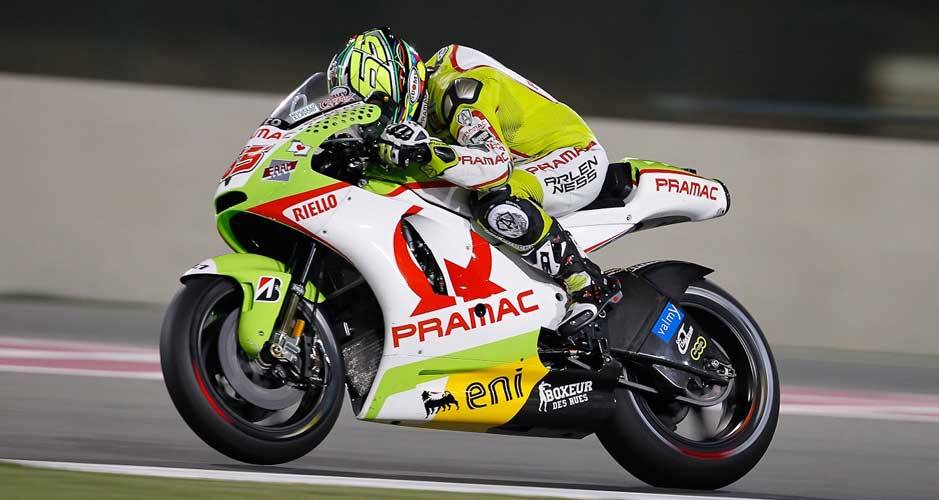 Loris Capirossi, da Pramac Racing Team Loris Capirossi, da Pramac Racing Team