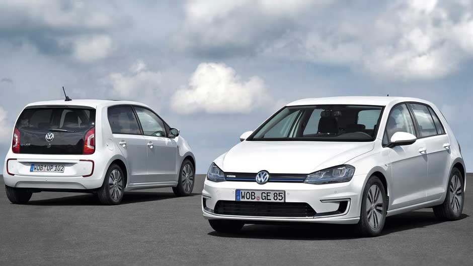VW e-Golf e e-Up