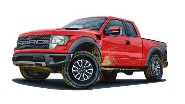 A c&acirc;mera, montada na grade, pode operar em velocidades at&eacute; 24 km/h | <a href="https://beta-develop.quatrorodas.abril.com.br/noticias/nova-linha-ford-f-150-ganha-camera-dianteira-303573_p.shtml" rel="migration">Leia mais</a>