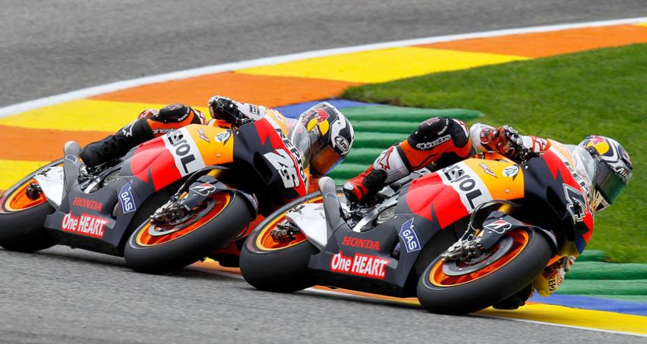 Andrea Dovizioso, Dani Pedrosa