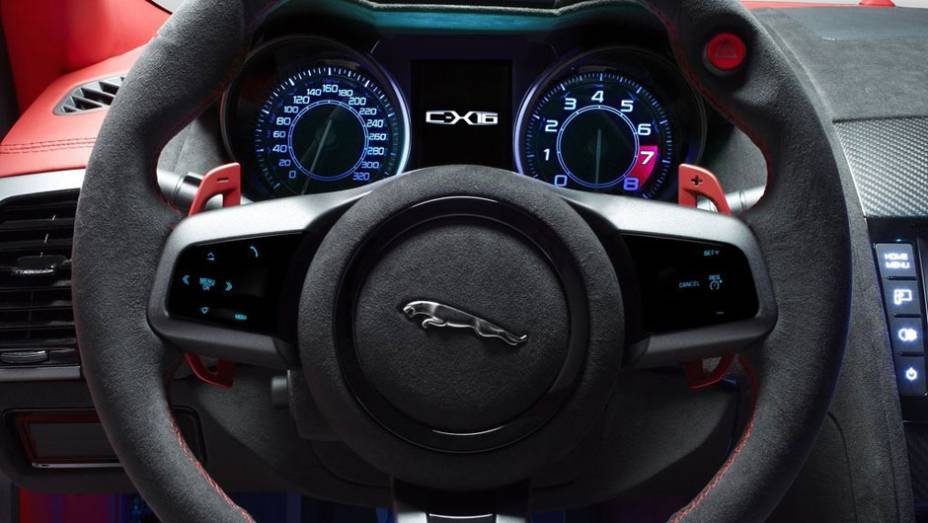 Materias de ponta revestem o interior do modelo | <a href="https://beta-develop.quatrorodas.abril.com.br/reportagens/salao/jaguar-c-x16-646589.shtml" rel="migration">Leia mais</a> Materias de ponta revestem o interior do modelo | <a href="https://beta-develop.quatrorodas.abril.com.br/reportagens/salao/jaguar-c-x16-646589.shtml" rel="migration">Leia mais</a>