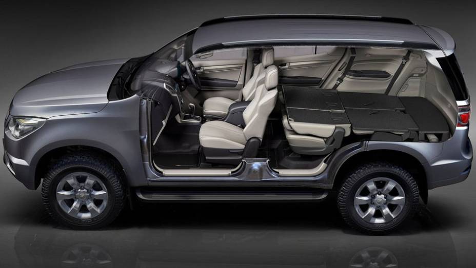 Na Tail&acirc;ndia, a Trailblazer ter&aacute; op&ccedil;&atilde;o de tra&ccedil;&otilde;es 4x2 ou 4x4 | <a href="https://beta-develop.quatrorodas.abril.com.br/salao-do-automovel/2012/carros/s10-grand-blazer-704027.shtml" rel="migration">Leia mais</a>