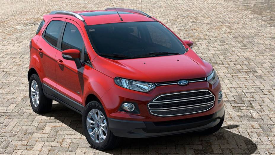 A versão topo-de-linha foi batizada pela Ford de Titanium e conta apenas com o motor Duratec 2.0; as outras versões usam o moderno Sigma 1.6 Flex | <a href="https://beta-develop.quatrorodas.abril.com.br/carros/lancamentos/ford-ecosport-695845.shtml" rel="migration">Leia mais</a>