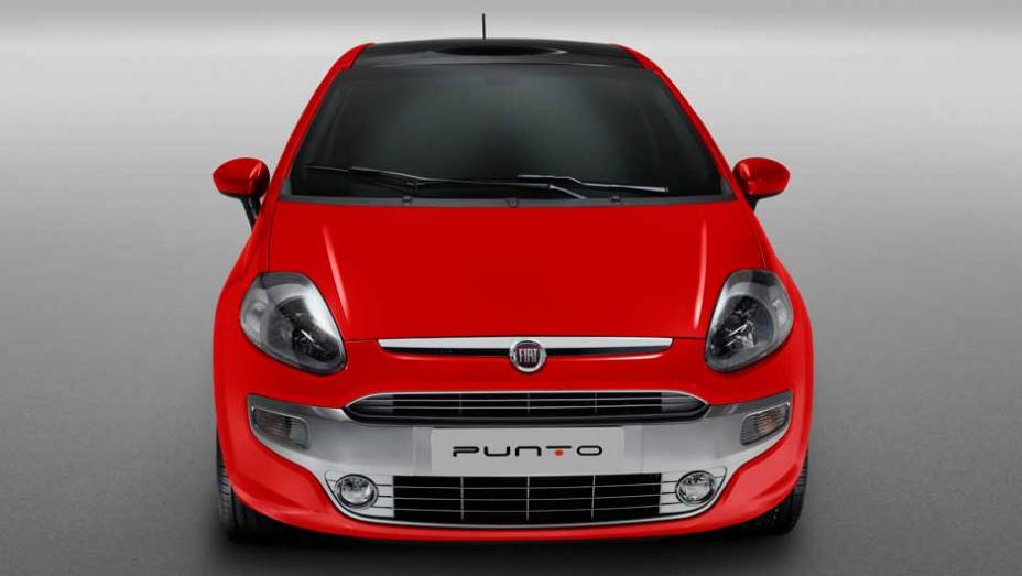 A frente ganhou visual in&eacute;dito com o para-choque mais esportivo | <a href="https://beta-develop.quatrorodas.abril.com.br/carros/lancamentos/fiat-punto-2013-693625.shtml" target="_blank" rel="migration">Leia mais</a>