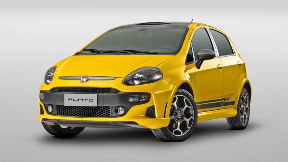 Os para-choques possuem falsas entradas de ar nas laterais | <a href="https://beta-develop.quatrorodas.abril.com.br/carros/lancamentos/fiat-punto-2013-693625.shtml" target="_blank" rel="migration">Leia mais</a>