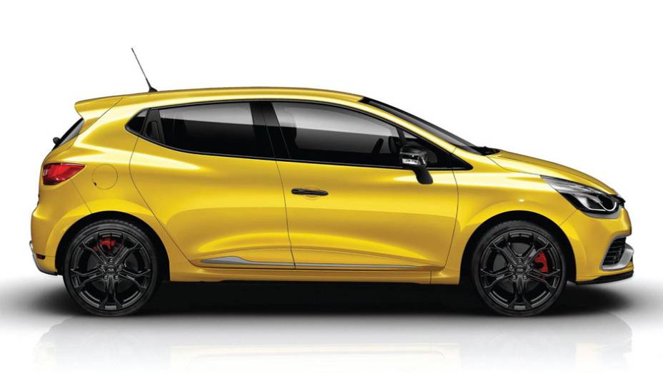 Com design mais agressivo que o Clio padrão, o modelo vem com para-choques redesenhados, spoiler e difusor traseiros | <a href="%20https://beta-develop.quatrorodas.abril.com.br/saloes/paris/2012/renault-clio-rs-200-703462.shtml" rel="migration">Leia mais</a>