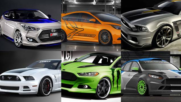 Começou mais uma edição do SEMA Show, maior Salão de veículos modificados do mundo, que ocorre nos Estados Unidos. Confira nesta galeria as máquinas que estã em exposição no evento até o dia 2 de novembro! Começou mais uma edição do SEMA Show, maior Salão de veículos modificados do mundo, que ocorre nos Estados Unidos. Confira nesta galeria as máquinas que estã em exposição no evento até o dia 2 de novembro!