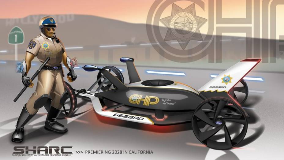 A Subaru desenvolveu o SHARC (Subaru Highway Automated Response Concept). | <a href="https://beta-develop.quatrorodas.abril.com.br/noticias/tecnologia/salao-los-angeles-define-tema-desafio-design-721841.shtml" rel="migration">Leia mais</a> A Subaru desenvolveu o SHARC (Subaru Highway Automated Response Concept). | <a href="https://beta-develop.quatrorodas.abril.com.br/noticias/tecnologia/salao-los-angeles-define-tema-desafio-design-721841.shtml" rel="migration">Leia mais</a>