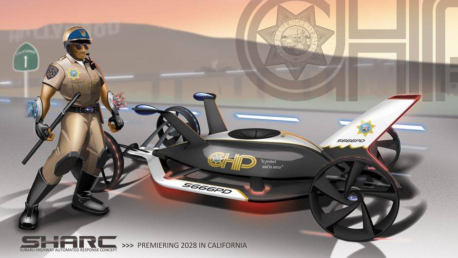 A Subaru desenvolveu o SHARC (Subaru Highway Automated Response Concept). | <a href="https://beta-develop.quatrorodas.abril.com.br/noticias/tecnologia/salao-los-angeles-define-tema-desafio-design-721841.shtml" rel="migration">Leia mais</a>