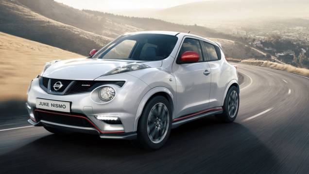 Crossover tem c&acirc;mbio manual e tra&ccedil;&atilde;o dianteira | <a href="https://beta-develop.quatrorodas.abril.com.br/noticias/nissan-revela-juke-nismo-725662.shtml" rel="migration">Leia mais</a>
