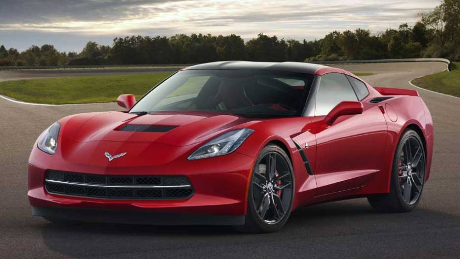 Este é o novo Corvette, chamado pela GM de Corvette Stingray | <a href="https://beta-develop.quatrorodas.abril.com.br/saloes/detroit/2013/chevrolet-corvette-stingray-730871.shtml" rel="migration">Leia mais</a>