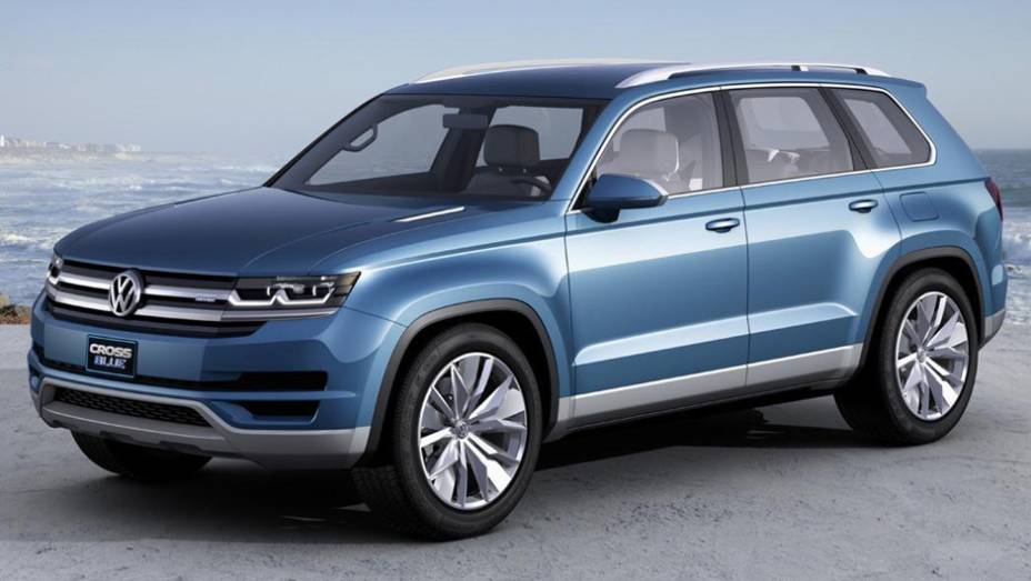 A Volkswagen está apresentando o CrossBlue concept neste Salão de Detroit | <a href="https://beta-develop.quatrorodas.abril.com.br/saloes/detroit/2013/vw-crossblue-concept-730934.shtml" rel="migration">Leia mais</a>