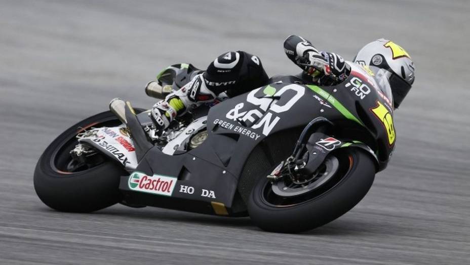Alvaro Bautista, outro espanhol a conseguir destaque, foi o s&eacute;timo | <a href="https://beta-develop.quatrorodas.abril.com.br/moto/noticias/motogp-pedrosa-repete-dominio-sepang-733092.shtml" rel="migration">Leia mais</a>