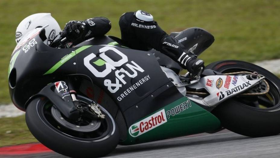 Bryan Staring foi o 27&ordm; e pen&uacute;ltimo colocado | <a href="https://beta-develop.quatrorodas.abril.com.br/moto/noticias/motogp-pedrosa-repete-dominio-sepang-733092.shtml" rel="migration">Leia mais</a>