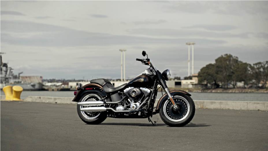 Harley-Davidson Fat Boy Special 110th Anniversary Edition é a versão comemorativa de um ícone do motociclismo mundial. <a href="%20https://beta-develop.quatrorodas.abril.com.br/moto/noticias/harley-davidson-faz-110-anos-prepara-festa-734354.shtml" rel="migration">Leia mais</a>