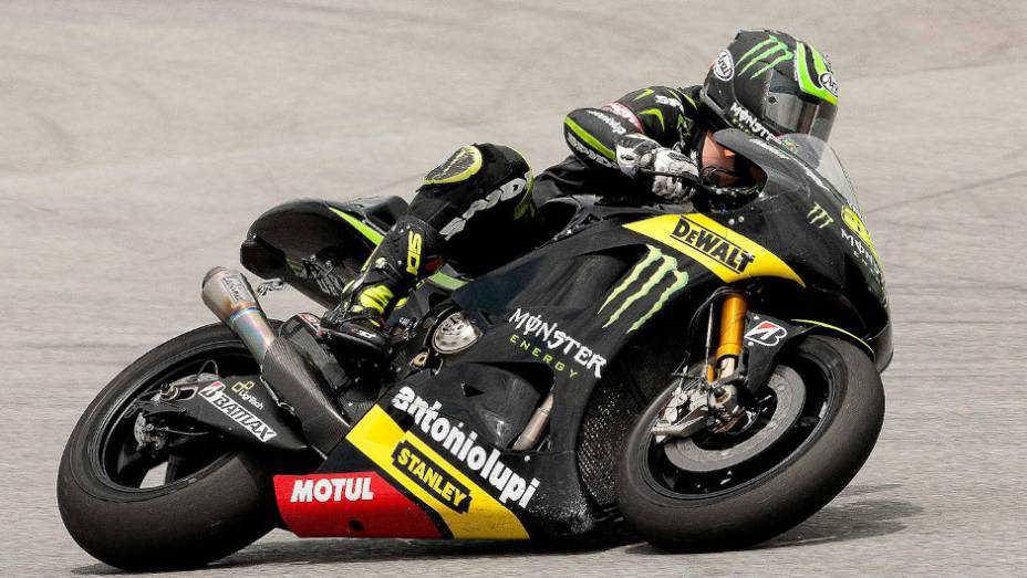 Cal Crutchlow (Monster Yamaha Tech 3) ficou em sexto. <a href="https://beta-develop.quatrorodas.abril.com.br/moto/noticias/motogp-pedrosa-lidera-ultimo-dia-sepang-734820.shtml" rel="migration">Leia mais</a>