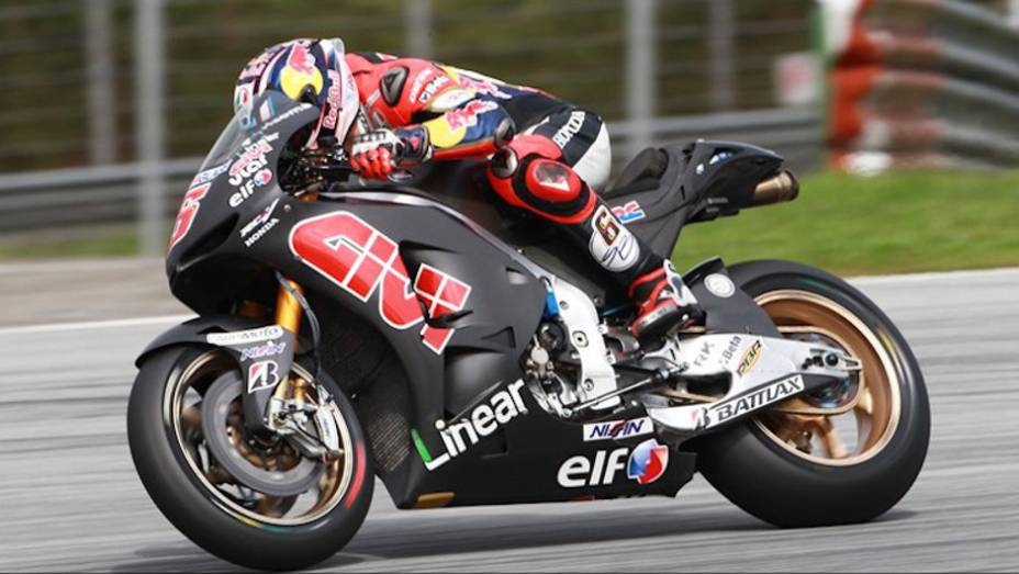 Stefan Bradl (LCR Honda MotoGP) ficou em s&eacute;timo no &uacute;ltimo dia em Sepang. <a href="https://beta-develop.quatrorodas.abril.com.br/moto/noticias/motogp-pedrosa-lidera-ultimo-dia-sepang-734820.shtml" rel="migration">Leia mais</a>