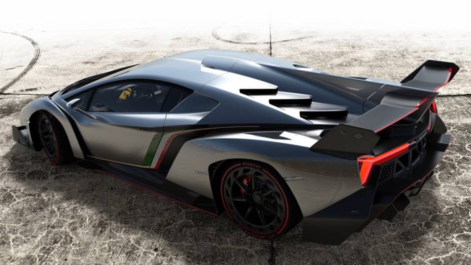 São 40 cv a mais do que a Aventador | <a href="https://beta-develop.quatrorodas.abril.com.br/saloes/genebra/2013/lamborghini-veneno-735176.shtml" rel="migration">Leia mais</a>