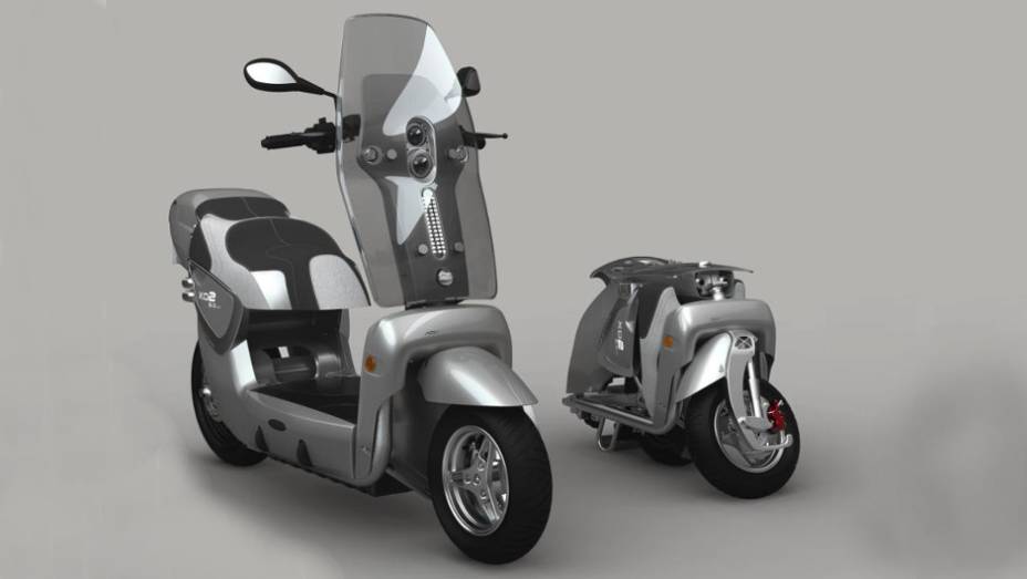 XO2 Urban Transformer: scooter el&eacute;trico dobr&aacute;vel | <a href="https://beta-develop.quatrorodas.abril.com.br/moto/noticias/xo2-urban-transformer-scooter-eletrico-dobravel-735425.shtml" rel="migration">Leia mais</a>