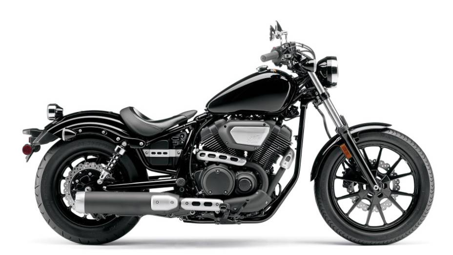 Yamaha Star Bolt também está disponível na cor preta | <a href="https://beta-develop.quatrorodas.abril.com.br/moto/noticias/yamaha-lanca-custom-star-bolt-eua-735965.shtml" rel="migration">Leia mais</a>