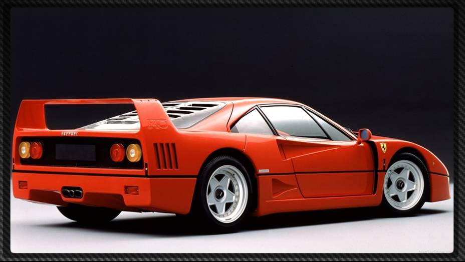 A Ferrari F40 ainda &eacute; considerada por muitos especialistas como o melhor superesportivo de todos os tempos | <a href="%20https://beta-develop.quatrorodas.abril.com.br/reportagens/geral/laferrari-novo-suprassumo-ferrari-736137.shtml" rel="migration">Leia mais</a>