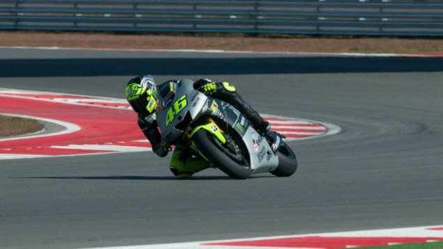 Valentino Rossi (Yamaha Factory Racing) ficou com o quinto tempo em Austin | <a href="https://beta-develop.quatrorodas.abril.com.br/moto/noticias/motogp-marc-marquez-absoluto-eua-736303.shtml" rel="migration">Leia mais</a>
