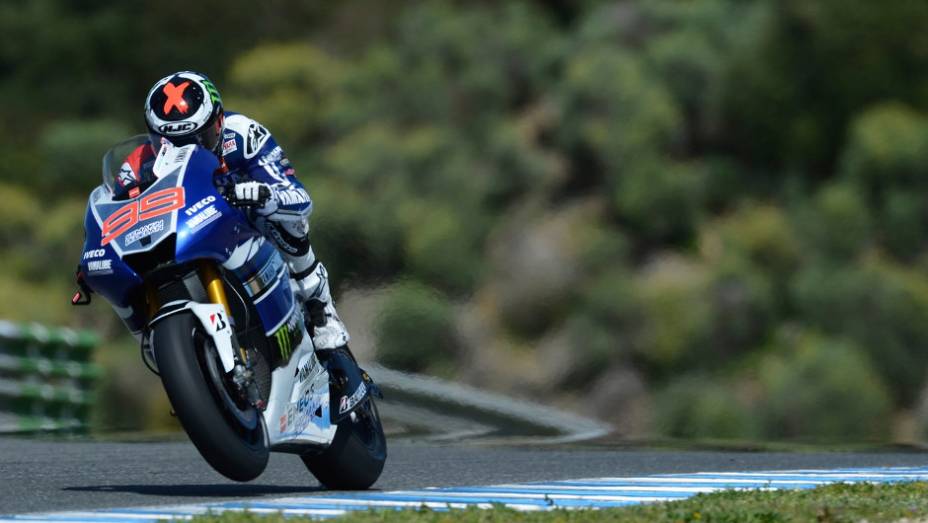 Jorge Lorenzo foi o quarto mais rápido no último dia | <a href="https://beta-develop.quatrorodas.abril.com.br/moto/noticias/motogp-yamaha-lidera-testes-jerez-737049.shtml" rel="migration">Leia mais</a>