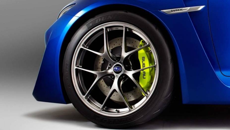 As rodas de liga-leve s&atilde;o de 20 polegadas | <a href="https://beta-develop.quatrorodas.abril.com.br/saloes/new-york/2013//subaru-wrx-concept-737153.shtml" rel="migration">Leia mais</a>