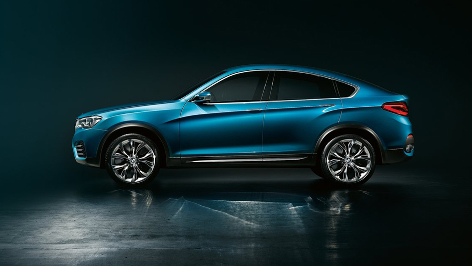 Pelo que pode ser visto nas imagens, o X4 concept guarda bastante semelhan&ccedil;a com o X6 | <a href="%20https://beta-develop.quatrorodas.abril.com.br/saloes/xangai/2013/bmw-x4-concept-738669.shtml" rel="migration">Leia mais</a>