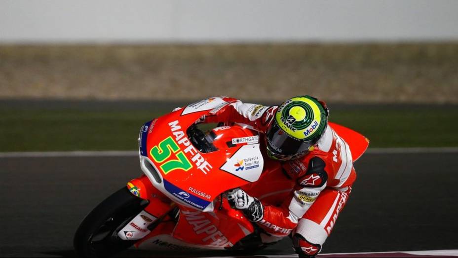 O brasileiro Eric Granado, companheiro de equipe de Folger, foi o 23º | <a href="https://beta-develop.quatrorodas.abril.com.br/moto/noticias/motogp-marquez-lidera-sexta-feira-737951.shtml" rel="migration">Leia mais</a>