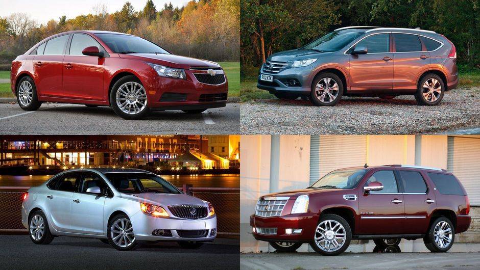 Vencedores do prêmio Best Cars for Families 2013