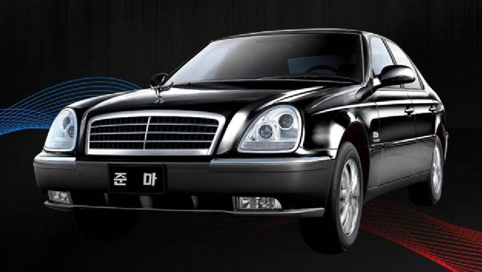 Junma (baseado no SsangYong Chairman H) | <a href="https://beta-develop.quatrorodas.abril.com.br/reportagens/geral/pyeonghwa-motors-montadora-norte-coreana-738234.shtml" rel="migration">Leia mais</a>