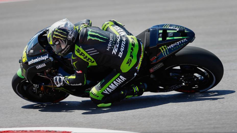 Cal Crutchlow (Monster Yamaha Tech 3) foi o quarto neste domingo (21) | <a href="https://beta-develop.quatrorodas.abril.com.br/moto/noticias/motogp-marc-marquez-vence-gp-americas-739261.shtml" rel="migration">Leia mais</a>