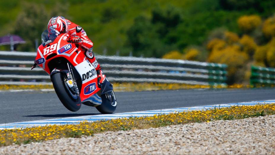 Nicky Hayden garantiu o s&eacute;timo lugar para a Ducati em Jerez | <a href="https://beta-develop.quatrorodas.abril.com.br/moto/noticias/motogp-dani-pedrosa-vence-espanha-740546.shtml" rel="migration">Leia mais</a>