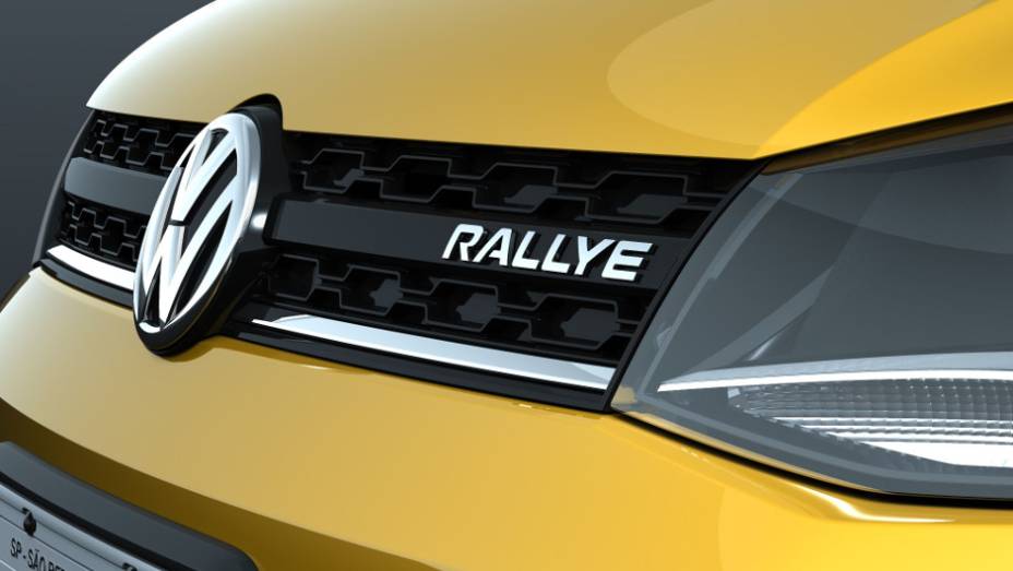 A grade do tipo colm&eacute;ia traz a identifica&ccedil;&atilde;o da vers&atilde;o Rallye. Leia mais