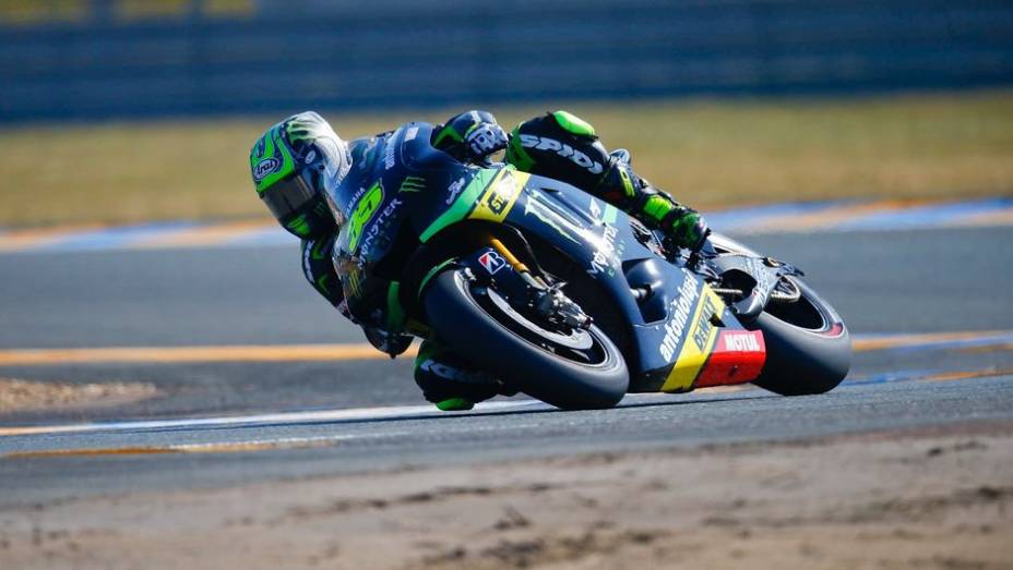 Cal Crutchlow fechou os seis primeiros | <a href="https://beta-develop.quatrorodas.abril.com.br/moto/noticias/motogp-pedrosa-lidera-treinos-le-mans-741656.shtml" rel="migration">Leia mais</a>